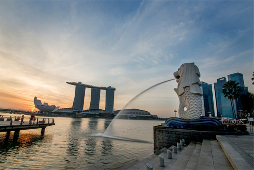 marina-bay-merlion-singapore
